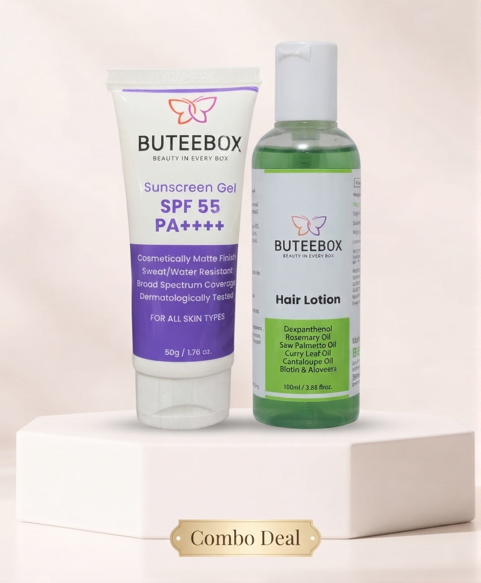 Festive Combo – Sunscreen + Hair Lotion